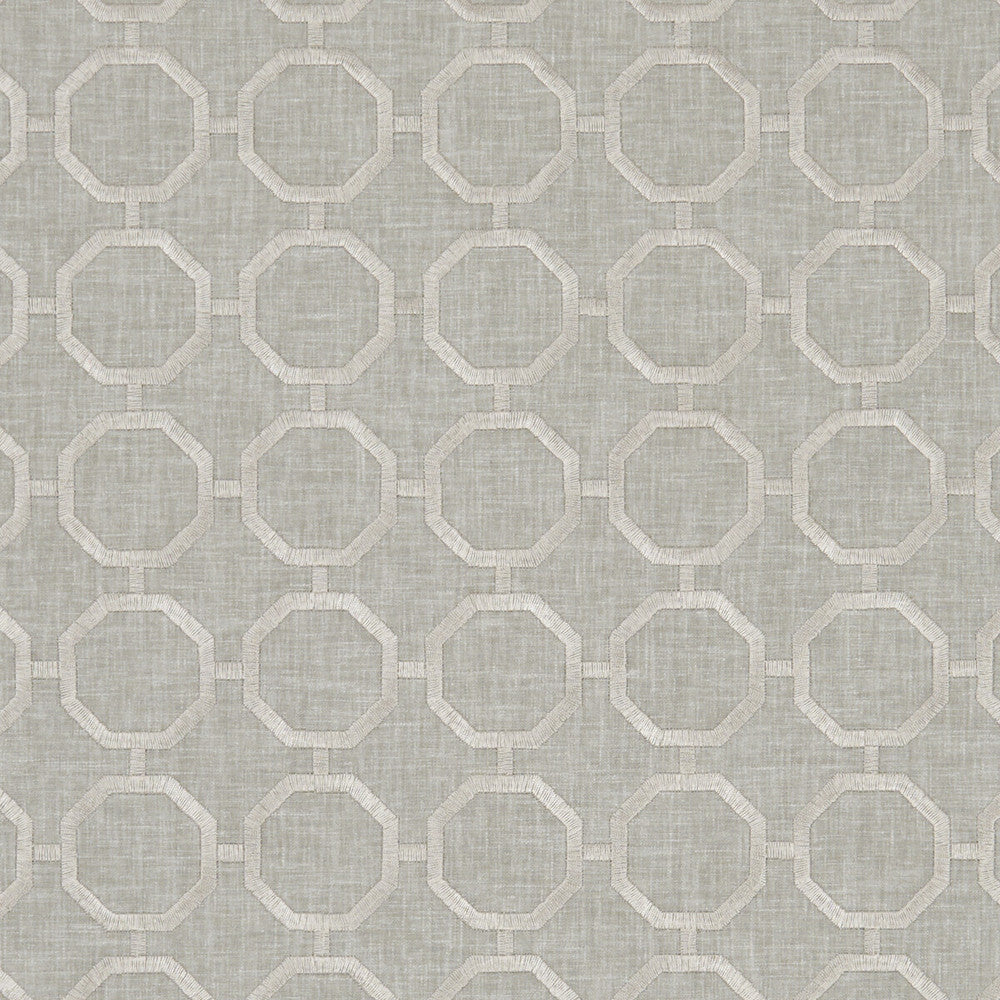 Glamour Pebble by Clarke And Clarke Designer Fabric CLARKE & CLARKE LUSSO POLYESTER - 52%;COTTON - 48% India - Horizontal: 2.56 and Vertical: 2.56 54 - Swanky Fabrics -