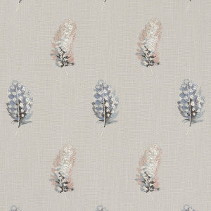 Plumis Blush/Linen by Clarke And Clarke Designer Fabric