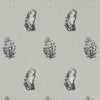 Plumis Charcoal/Linen by Clarke And Clarke Designer Fabric