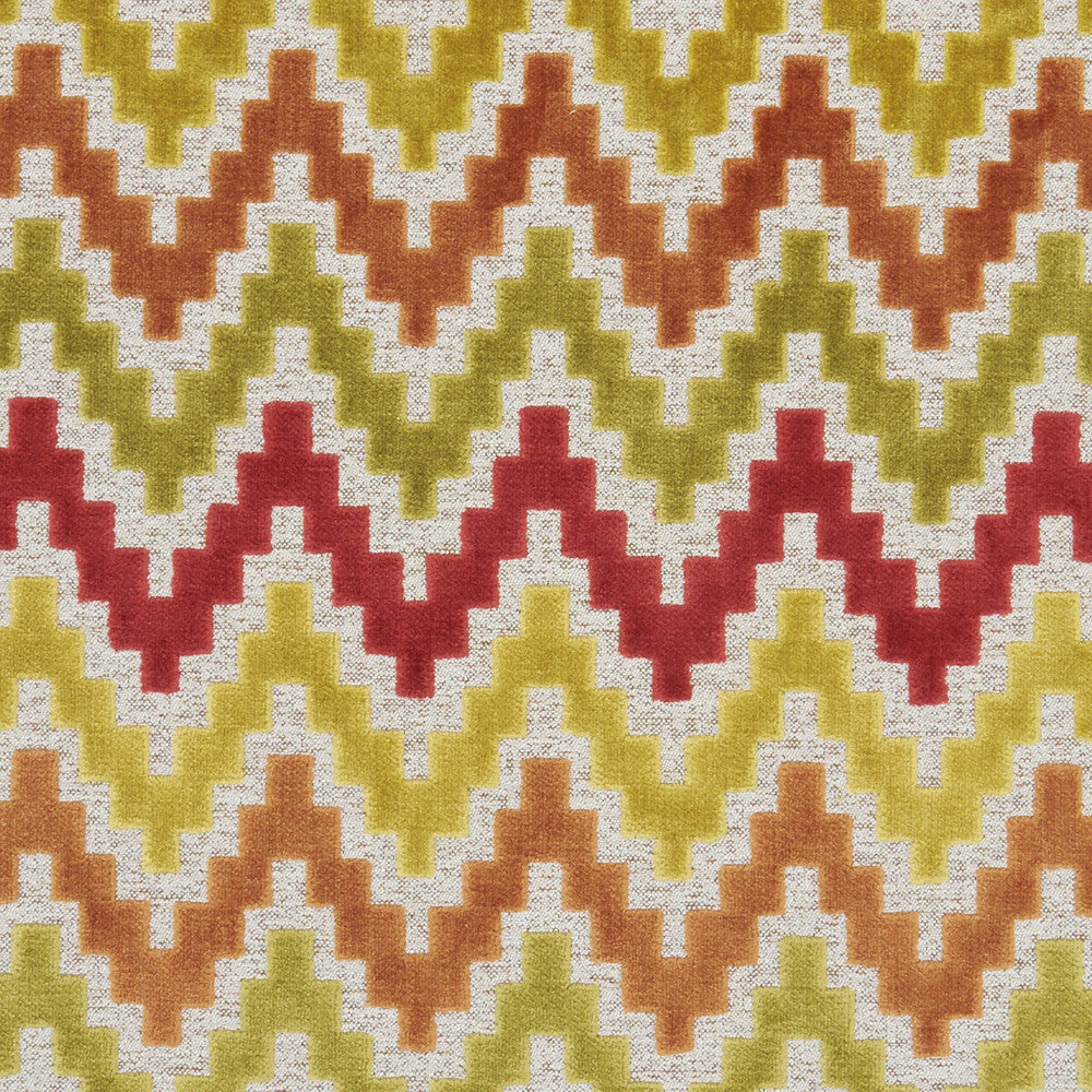 Empire Spice by Clarke And Clarke Designer Fabric CLARKE & CLARKE MANHATTAN VISCOSE - 52%;POLYESTER - 48% India HEAVY Horizontal: 3.35 and Vertical: 9.45 54 - Swanky Fabrics -