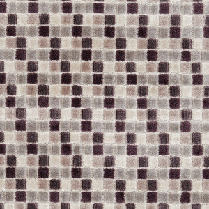 Tribeca Damson by Clarke And Clarke Designer Fabric