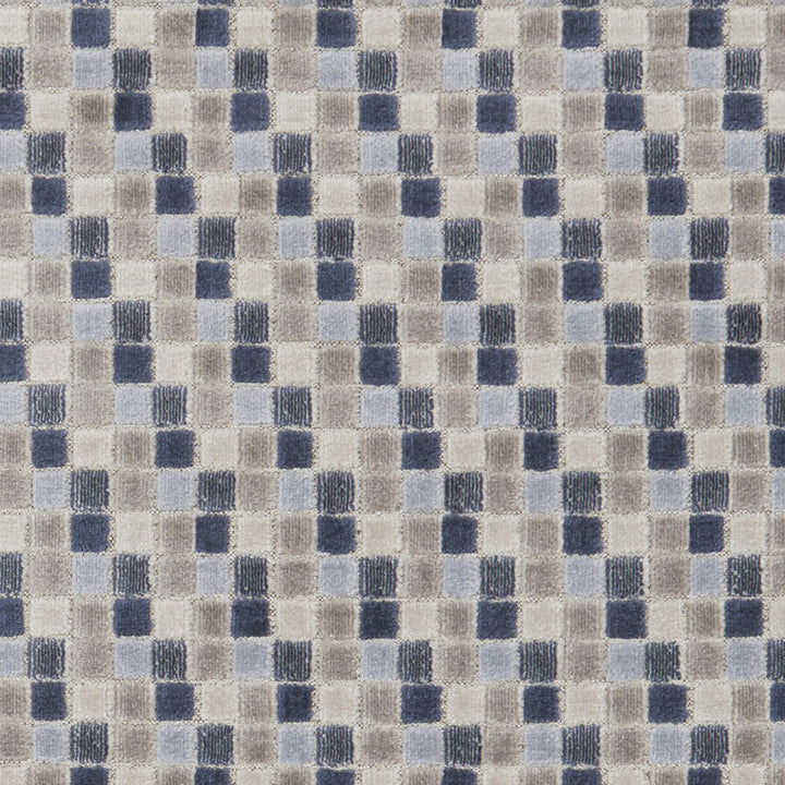 Tribeca Denim by Clarke And Clarke Designer Fabric CLARKE & CLARKE MANHATTAN VISCOSE - 53%;POLYESTER - 47% India HEAVY Horizontal: 1.77 and Vertical: 3.94 54 - Swanky Fabrics -