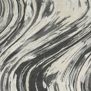 Agata Charcoal/Gold by Clarke And Clarke Designer Fabric