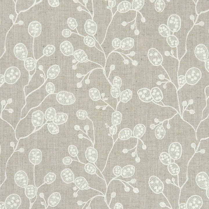 Honesty Linen by Clarke And Clarke Designer Fabric CLARKE & CLARKE BOTANICA VISCOSE - 70%;LINEN - 30% India Horizontal: 12.99 and Vertical: 9.25 55 - Swanky Fabrics -