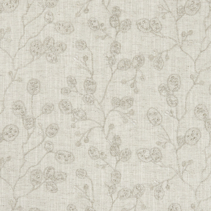 Honesty Natural/Gilver by Clarke And Clarke Fabric Clarke And Clarke Fabric Honesty Natural/GilverFabric CLARKE & CLARKE BOTANICA VISCOSE - 70%;LINEN - 30% India </p><p>Repeat: H: 12.99, V: 9.25 55 - Fabric Carolina -