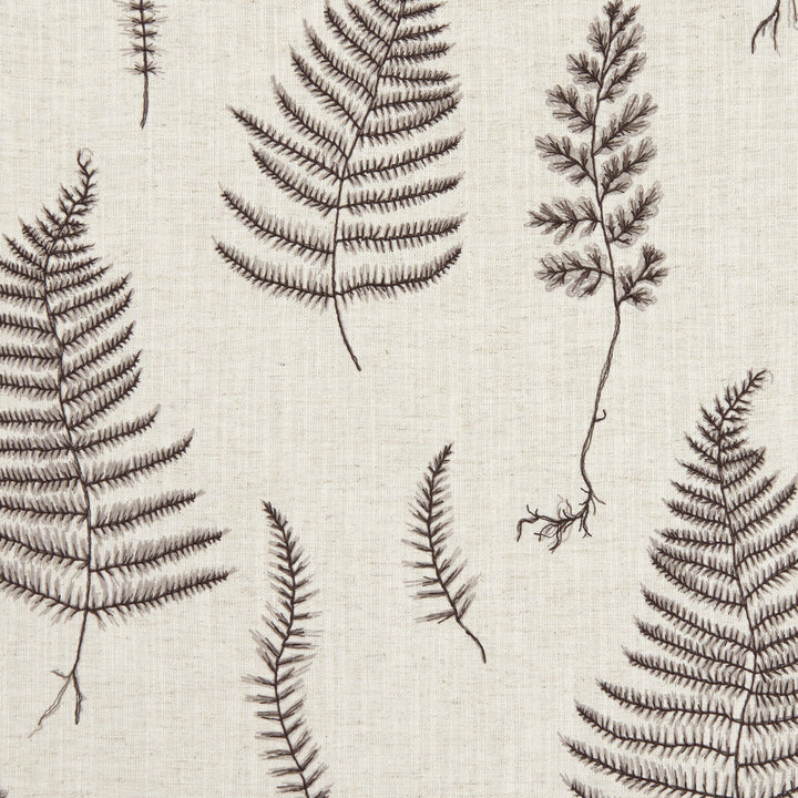 Lorelle Charcoal/Linen by Clarke And Clarke Designer Fabric CLARKE & CLARKE BOTANICA VISCOSE - 70%;LINEN - 30% India Horizontal: 26.38 and Vertical: 18.9 55 - Swanky Fabrics -