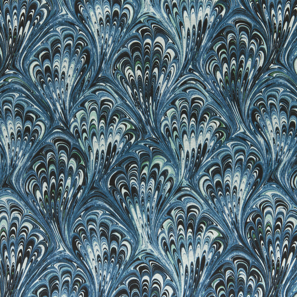 Pavone Teal by Clarke And Clarke Fabric Clarke And Clarke Fabric Pavone TealFabric CLARKE & CLARKE BOTANICA VISCOSE - 67%;COTTON - 33% India </p><p>Repeat: H: 13.58, V: 11.81 55 - Fabric Carolina -
