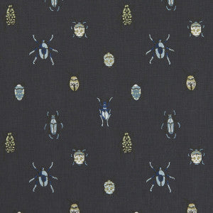Beetle Mineral by Clarke And Clarke Designer Fabric