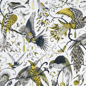 Audubon Gold by Clarke And Clarke Designer Fabric