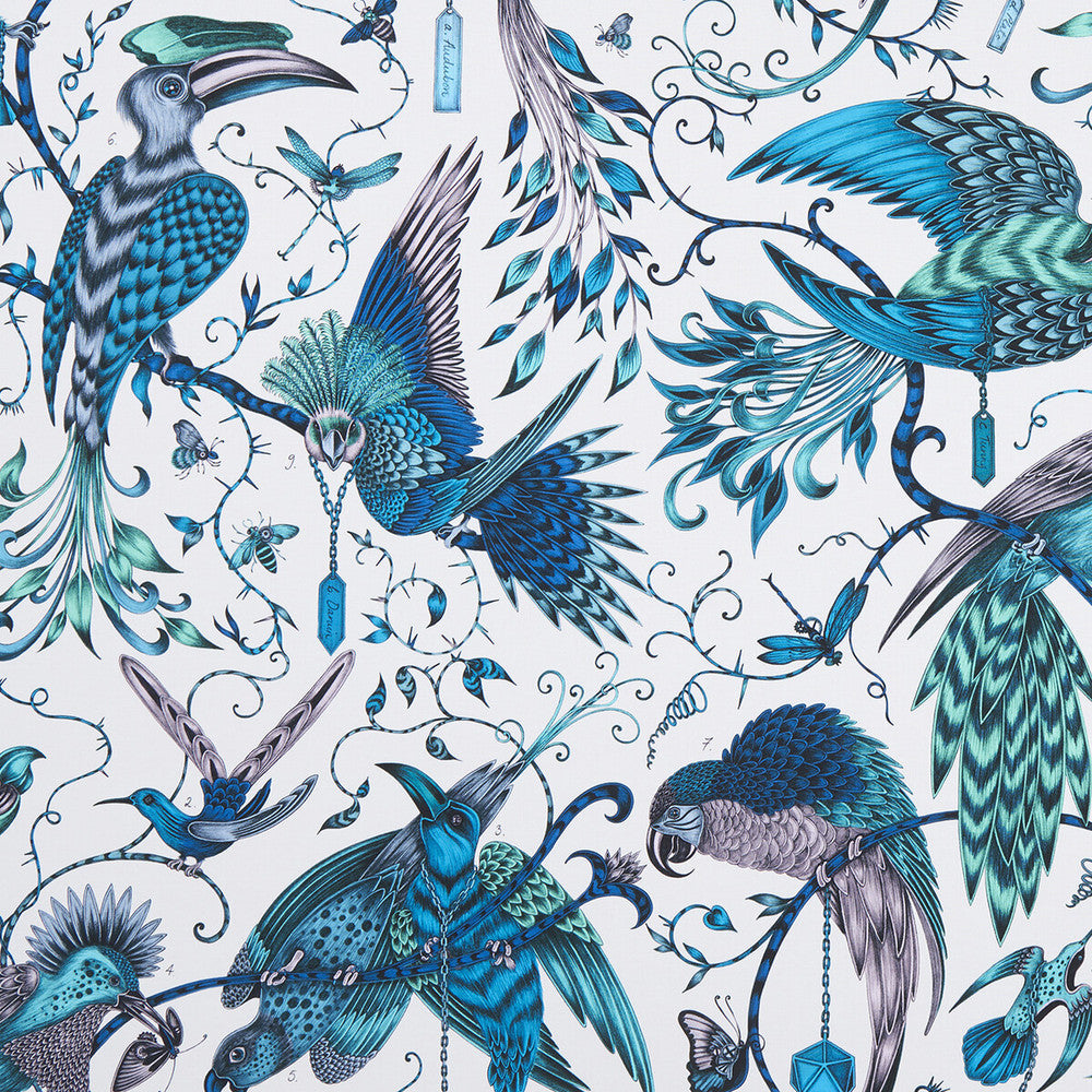 Audubon Jungle by Clarke And Clarke Fabric Clarke And Clarke Fabric Audubon JungleFabric ANIMALIA BY EMMA J SHIPLEY FOR C&C COTTON - 100% United Kingdom </p><p>Repeat: H: 54.33, V: 26.97 54 - Fabric Carolina -