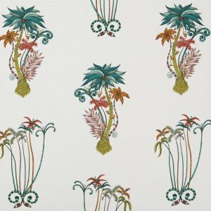 Jungle Palms Jungle by Clarke And Clarke Designer Fabric