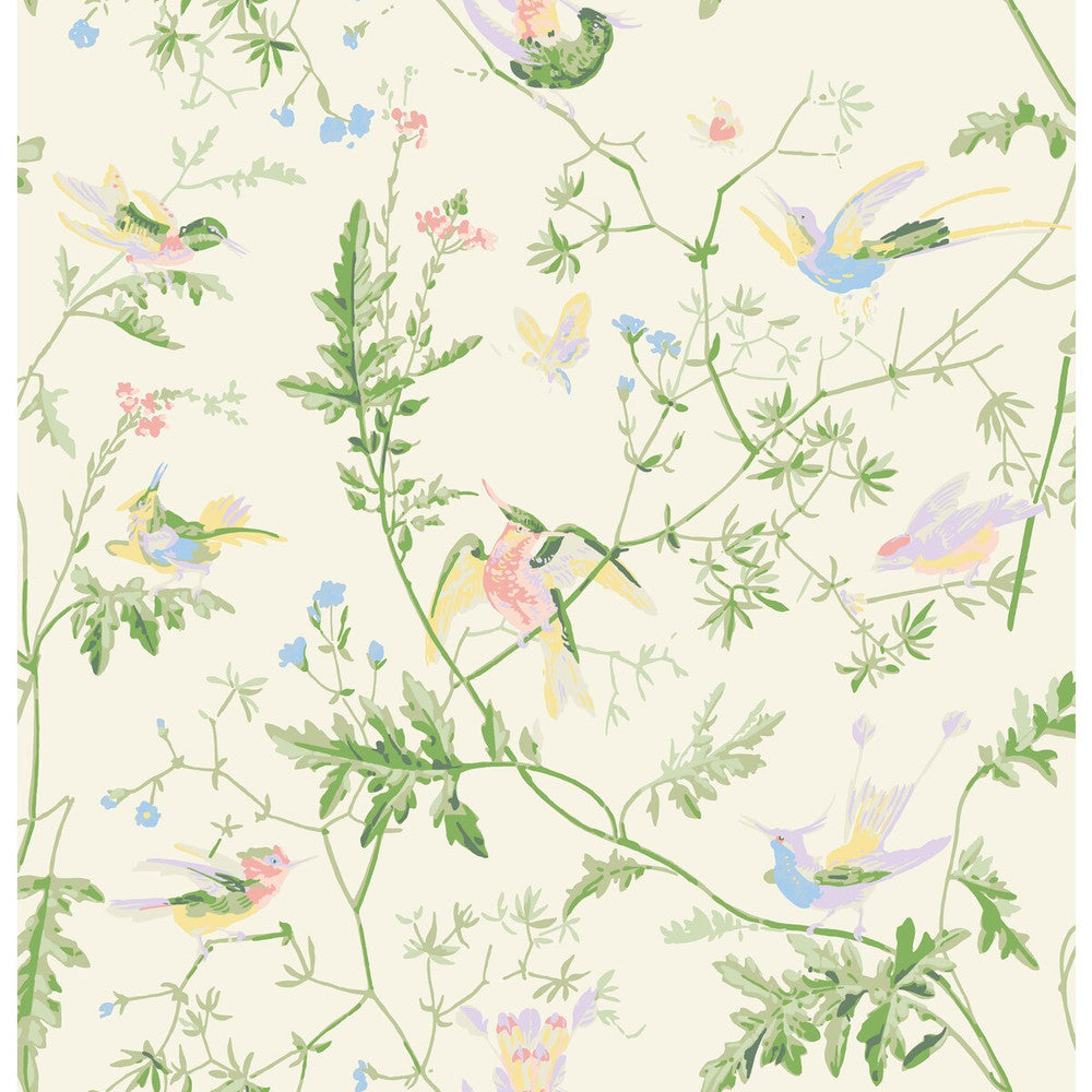 Hummingbirds Bright Multi by Cole & Son Fabric Cole & Son Fabric Hummingbirds Bright Multi Fabric COLE & SON CONTEMPORARY FABRICS SILK - 100% India </p><p>Repeat: H: 25, V: 22.65 50 - Fabric Carolina -