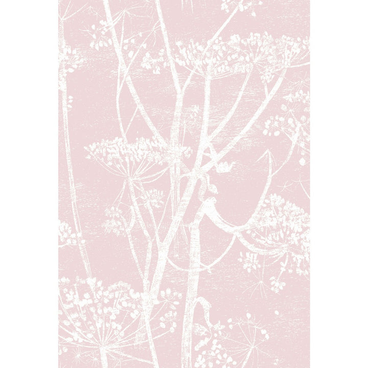Cow Parsley Wht Balle Slip by Cole & Son Designer Fabric COLE & SON CONTEMPORARY FABRICS LINEN - 100% Italy HEAVY Horizontal: 18.5 and Vertical: 28 55.5 - Swanky Fabrics -