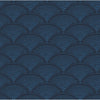 Feather Fan Hyac On Char by Cole & Son Designer Fabric