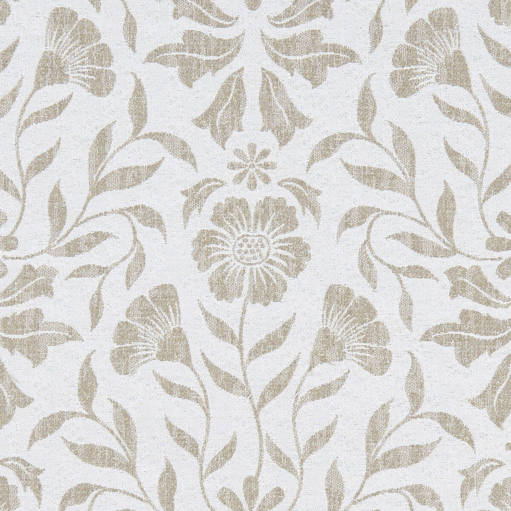 Berkeley Natural by Clarke And Clarke Designer Fabric CLARKE & CLARKE AVEBURY POLYESTER - 75%;COTTON - 25% India HEAVY Horizontal: 13.39 and Vertical: 13.46 54 - Swanky Fabrics -
