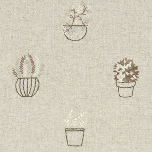 Hidcote Natural by Clarke And Clarke Designer Fabric