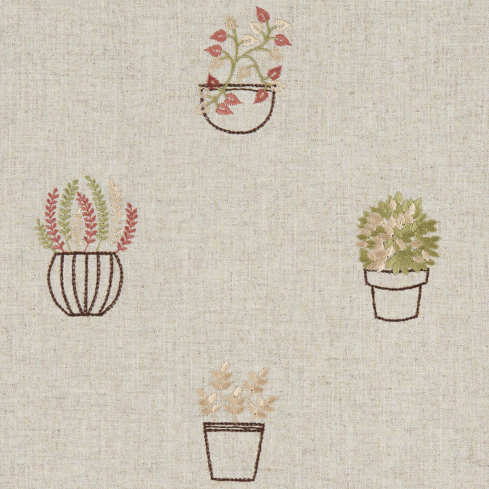 Hidcote Spice by Clarke And Clarke Designer Fabric CLARKE & CLARKE AVEBURY - India - Horizontal: 16.54 and Vertical: 18.5 54 - Swanky Fabrics -