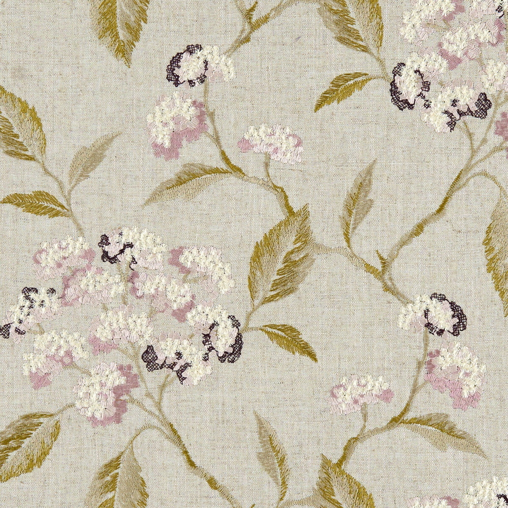 Summerby Damson by Clarke And Clarke Designer Fabric CLARKE & CLARKE AVEBURY VISCOSE - 75%;LINEN - 25% India - Horizontal: 16.54 and Vertical: 12.4 54 - Swanky Fabrics -