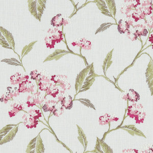 Summerby Raspberry by Clarke And Clarke Designer Fabric