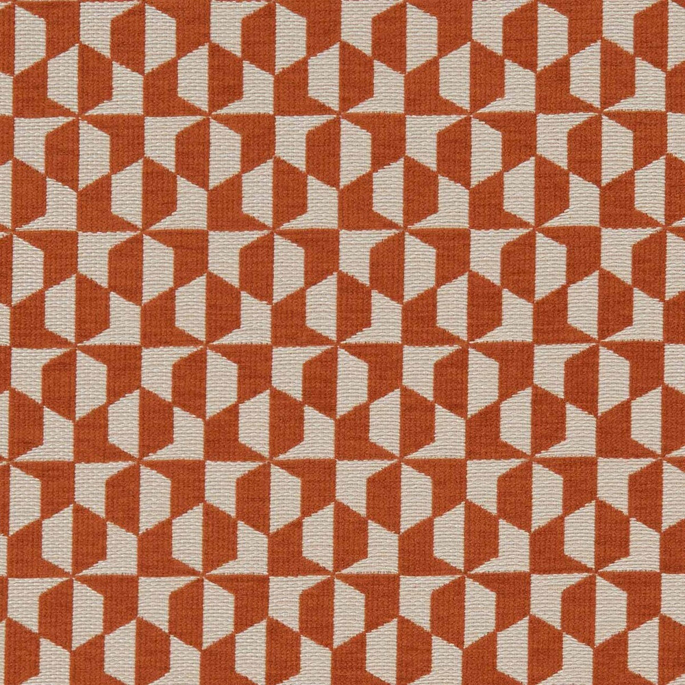 Galileo Spice by Clarke And Clarke Designer Fabric CLARKE & CLARKE EQUINOX POLYESTER - 84%;COTTON - 16% Turkey HEAVY Horizontal: 2.25 and Vertical: 4 54 - Swanky Fabrics -