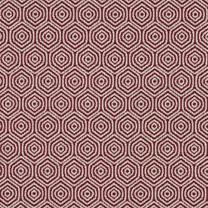 Lunar Ruby by Clarke And Clarke Designer Fabric CLARKE & CLARKE EQUINOX COTTON - 62%;POLYESTER - 38% Turkey MEDIUM Horizontal: 1.57 and Vertical: 2.56 54 - Swanky Fabrics -