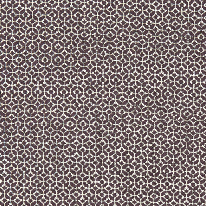 Orbit Damson by Clarke And Clarke Designer Fabric CLARKE & CLARKE EQUINOX COTTON - 60%;POLYESTER - 40% Turkey HEAVY Horizontal: 0.75 and Vertical: 0.75 54 - Swanky Fabrics -