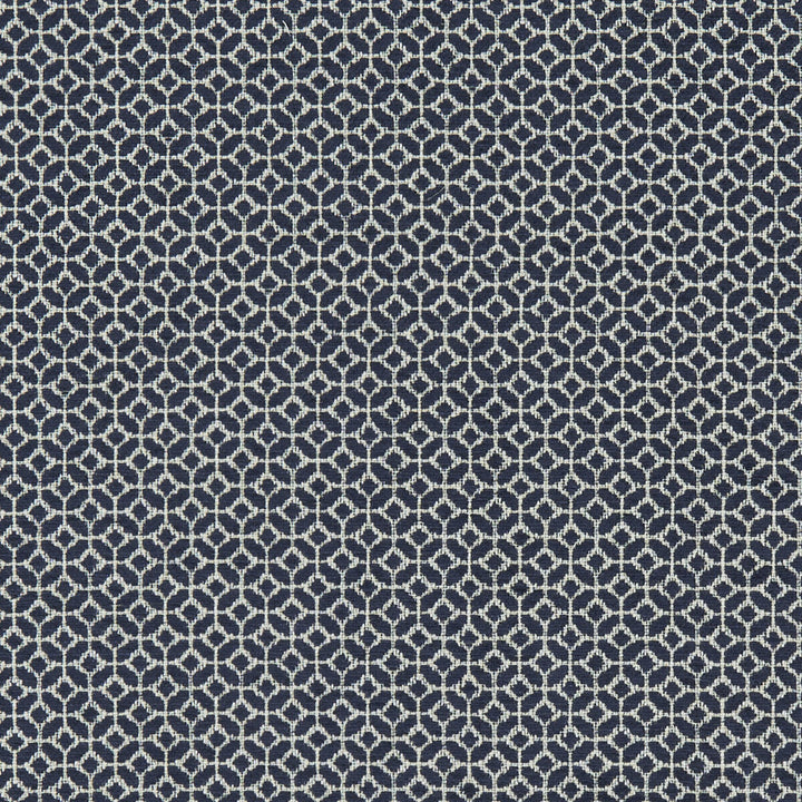 Orbit Midnight by Clarke And Clarke Designer Fabric CLARKE & CLARKE EQUINOX COTTON - 60%;POLYESTER - 40% Turkey HEAVY Horizontal: 0.75 and Vertical: 0.75 54 - Swanky Fabrics -