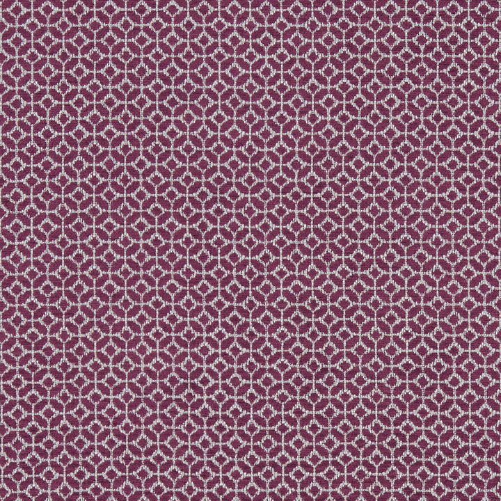 Orbit Raspberry by Clarke And Clarke Designer Fabric CLARKE & CLARKE EQUINOX COTTON - 60%;POLYESTER - 40% Turkey HEAVY Horizontal: 0.75 and Vertical: 0.75 54 - Swanky Fabrics -