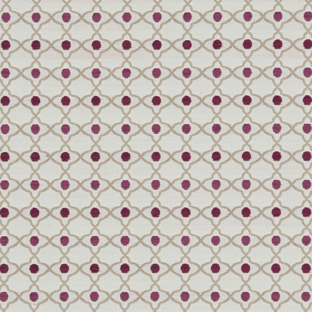 Venus Raspberry by Clarke And Clarke Fabric Clarke And Clarke Fabric Venus RaspberryFabric CLARKE & CLARKE EQUINOX POLYESTER - 100% Turkey </p><p>Repeat: H: 1.1, V: 2 54 - Fabric Carolina -