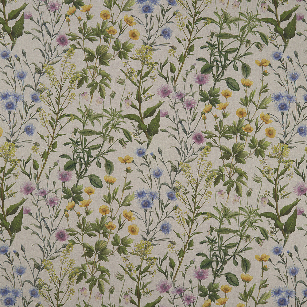 Buttercup Linen by Clarke And Clarke Fabric Clarke And Clarke Fabric Buttercup LinenFabric CLARKE & CLARKE COUNTRY GARDEN COTTON - 80%;POLYESTER - 20% Spain </p><p>Repeat: H: 35.43, V: 25.39 54 - Fabric Carolina -