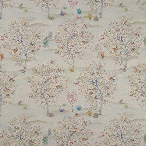 Coppice Autumn/Cream by Clarke And Clarke Designer Fabric