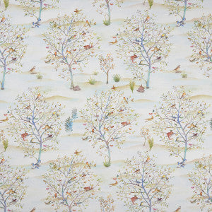 Coppice Summer/Linen by Clarke And Clarke Designer Fabric