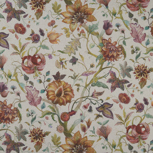 Delilah Culla Spice/Linen by Clarke And Clarke Designer Fabric