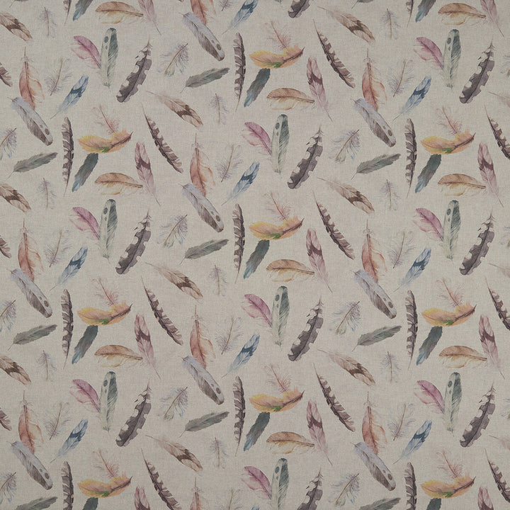 Feather Nica Cream by Clarke And Clarke Fabric Clarke And Clarke Fabric Feather Nica CreamFabric CLARKE & CLARKE COUNTRY GARDEN COTTON - 100% Spain </p><p>Repeat: H: , V: 54.375 - Fabric Carolina -