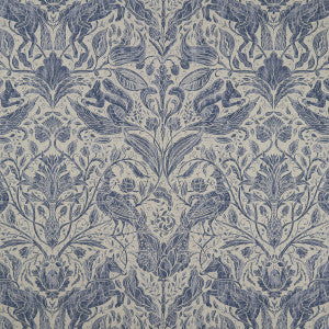 Forest Trail Ink by Clarke And Clarke Designer Fabric
