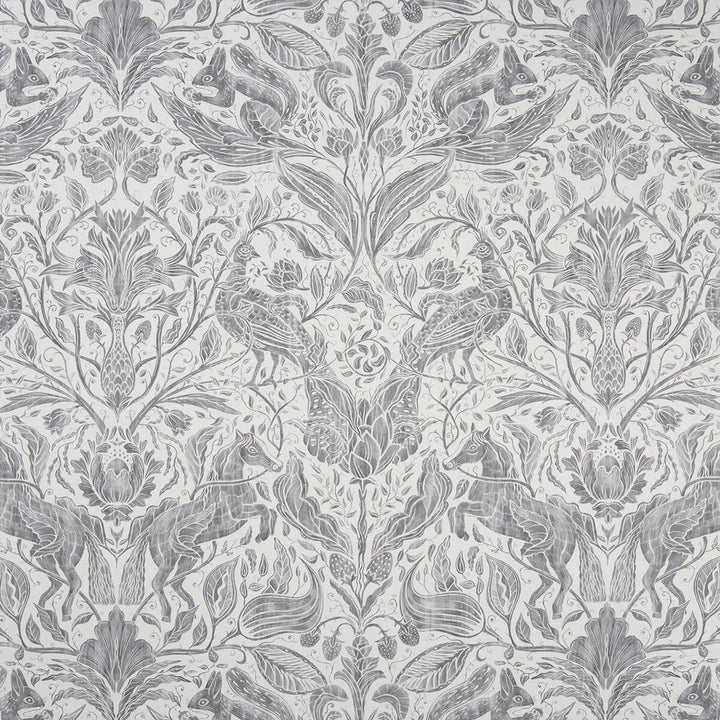 Forest Trail Smoke by Clarke And Clarke Fabric Clarke And Clarke Fabric Forest Trail SmokeFabric CLARKE & CLARKE COUNTRY GARDEN COTTON - 100% Spain </p><p>Repeat: H: 26.97, V: 34.65 54 - Fabric Carolina -