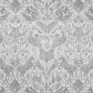Forest Trail Smoke by Clarke And Clarke Designer Fabric
