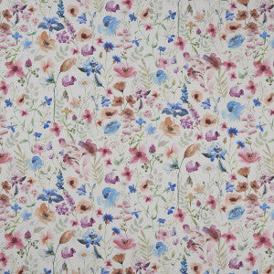 Lolita Multi/Cream by Clarke And Clarke Designer Fabric