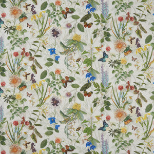 Secret Garden Cream by Clarke And Clarke Designer Fabric