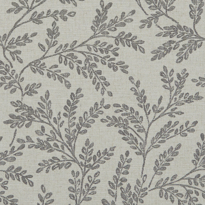 Ferndown Charcoal by Clarke And Clarke Designer Fabric CLARKE & CLARKE HERITAGE COTTON - 45%;VISCOSE - 44%;LINEN - 11% Turkey HEAVY Horizontal: 13.78 and Vertical: 15.55 54 - Swanky Fabrics -