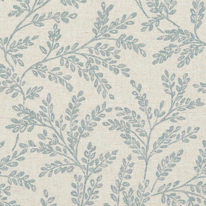 Ferndown Teal by Clarke And Clarke Designer Fabric CLARKE & CLARKE HERITAGE COTTON - 45%;VISCOSE - 44%;LINEN - 11% Turkey HEAVY Horizontal: 13.78 and Vertical: 15.55 54 - Swanky Fabrics -