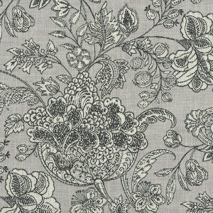 Woodsford Charcoal by Clarke And Clarke Designer Fabric