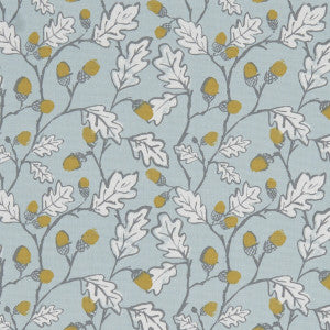 Acorn Trail Duckegg by Clarke And Clarke Designer Fabric