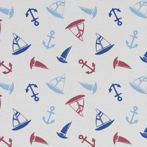 Ahoy Marine by Clarke And Clarke Designer Fabric