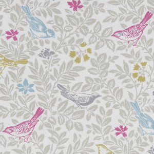 Bird Song Summer by Clarke And Clarke Designer Fabric