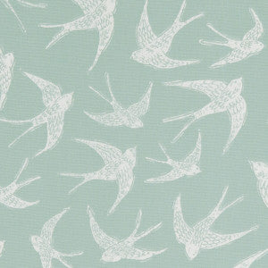 Fly Away Mineral by Clarke And Clarke Designer Fabric