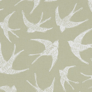 Fly Away Sage by Clarke And Clarke Designer Fabric