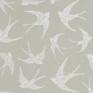Fly Away Taupe by Clarke And Clarke Designer Fabric