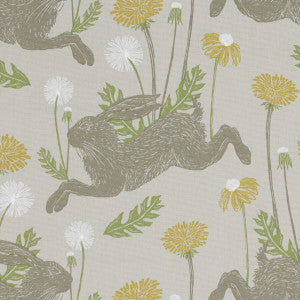 March Hare Linen by Clarke And Clarke Designer Fabric
