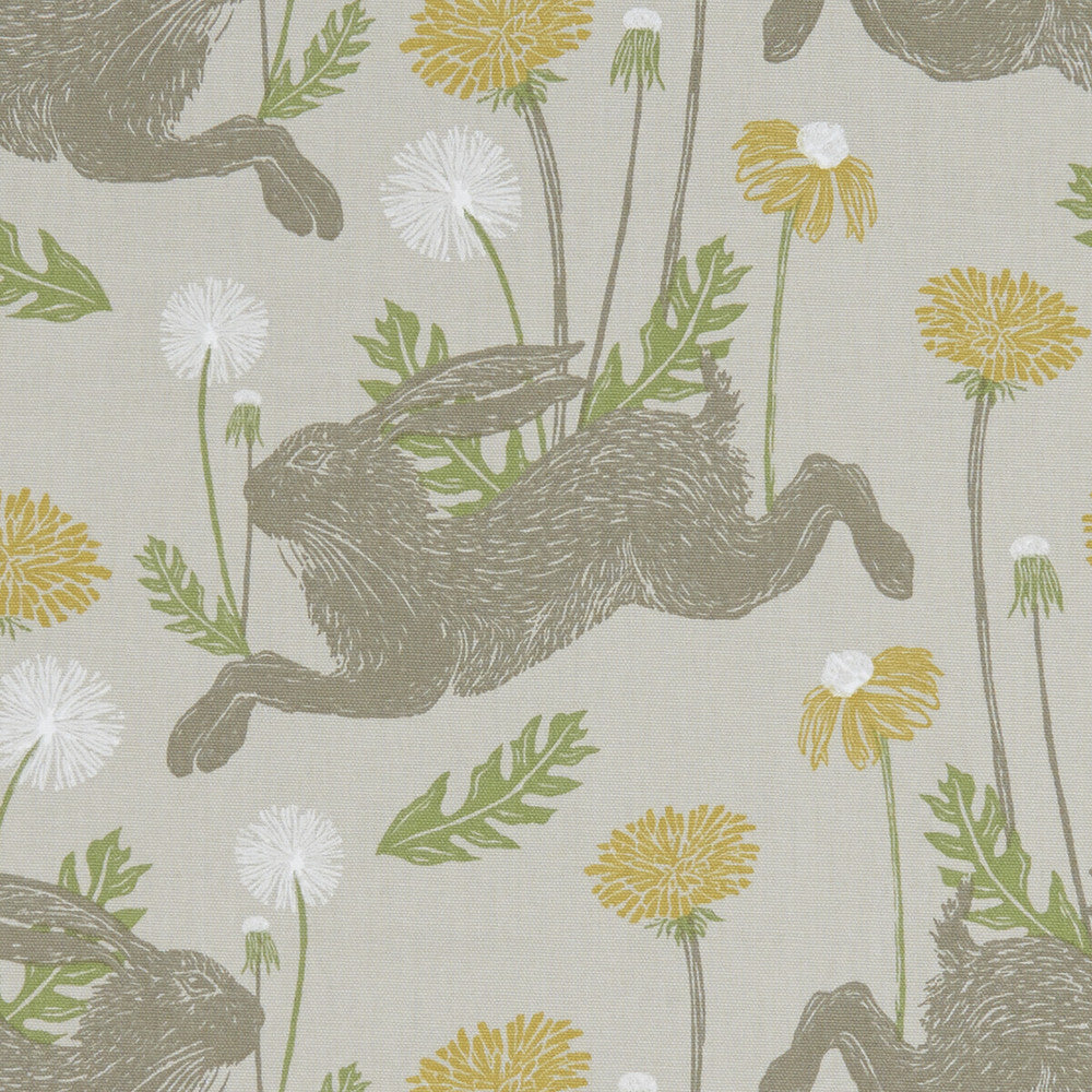 March Hare Linen by Clarke And Clarke Fabric Clarke And Clarke Fabric March Hare LinenFabric CLARKE & CLARKE LAND & SEA COTTON - 100% Turkey </p><p>Repeat: H: 13.5, V: 12.4 54 - Fabric Carolina -